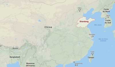 Province de DhanDong en chine
